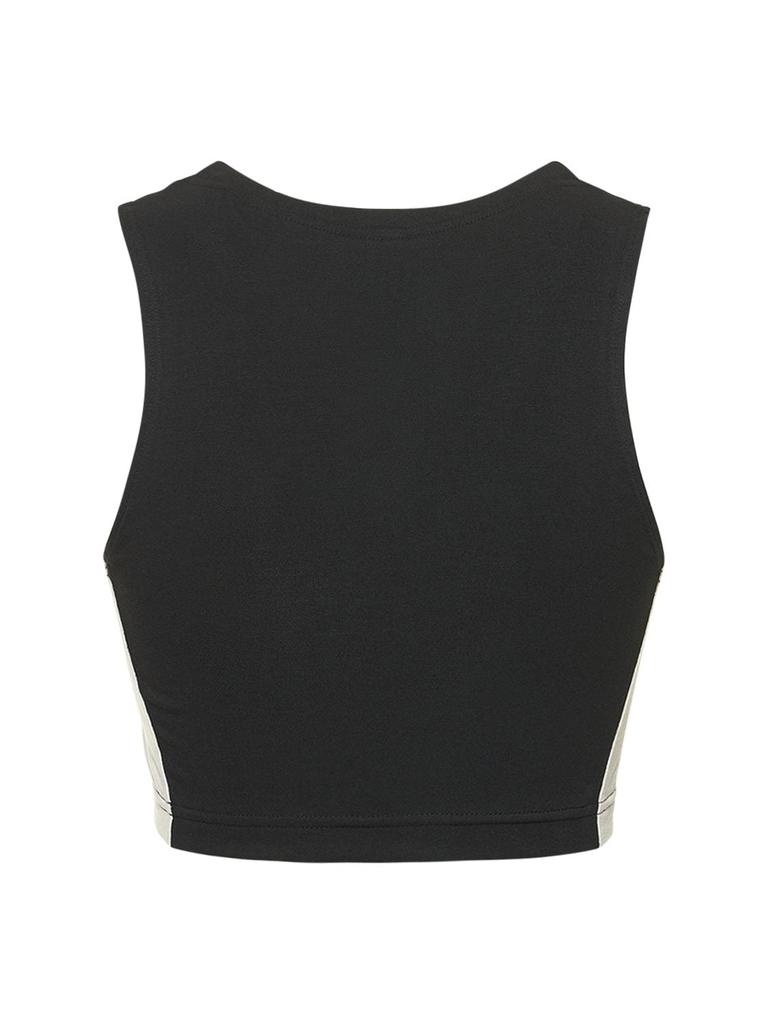 V-neck Cropped Tank Top商品第4张图片规格展示