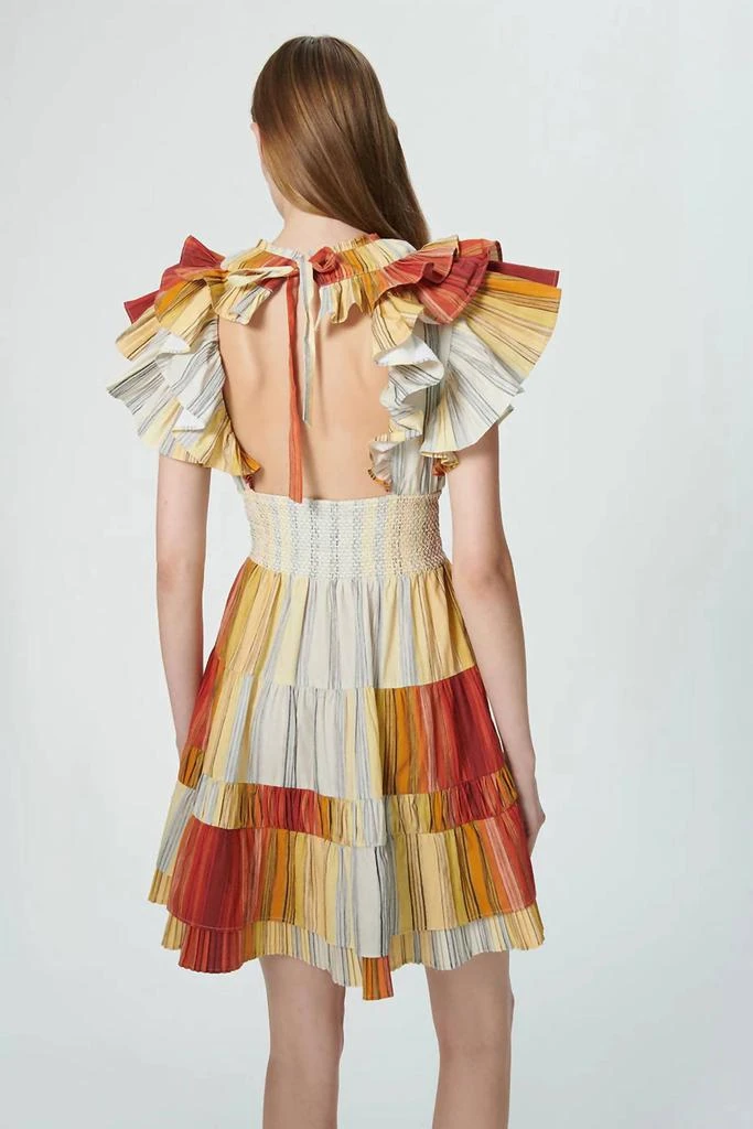 商品CHUFY|Chufy - Poppy Organic Pleated Mini Dress,价格¥2027,第3张图片详细描述
