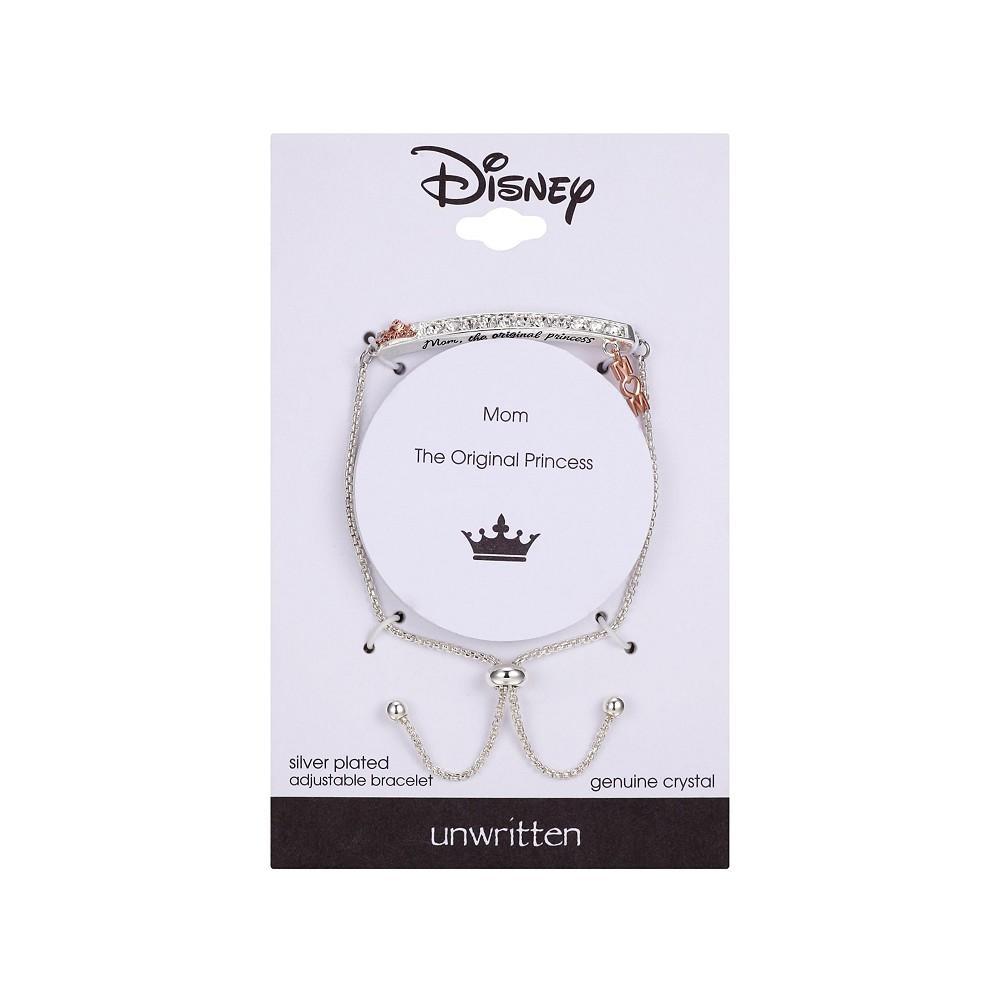 商品Disney|Silver Plated Clear Crystal Adjustable Bolo Mom Charm,价格¥93,第4张图片详细描述