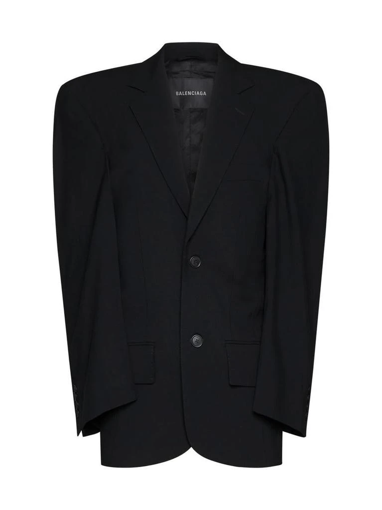 商品Balenciaga|Balenciaga Coats & Jackets in Black,价格¥11951,第1张图片