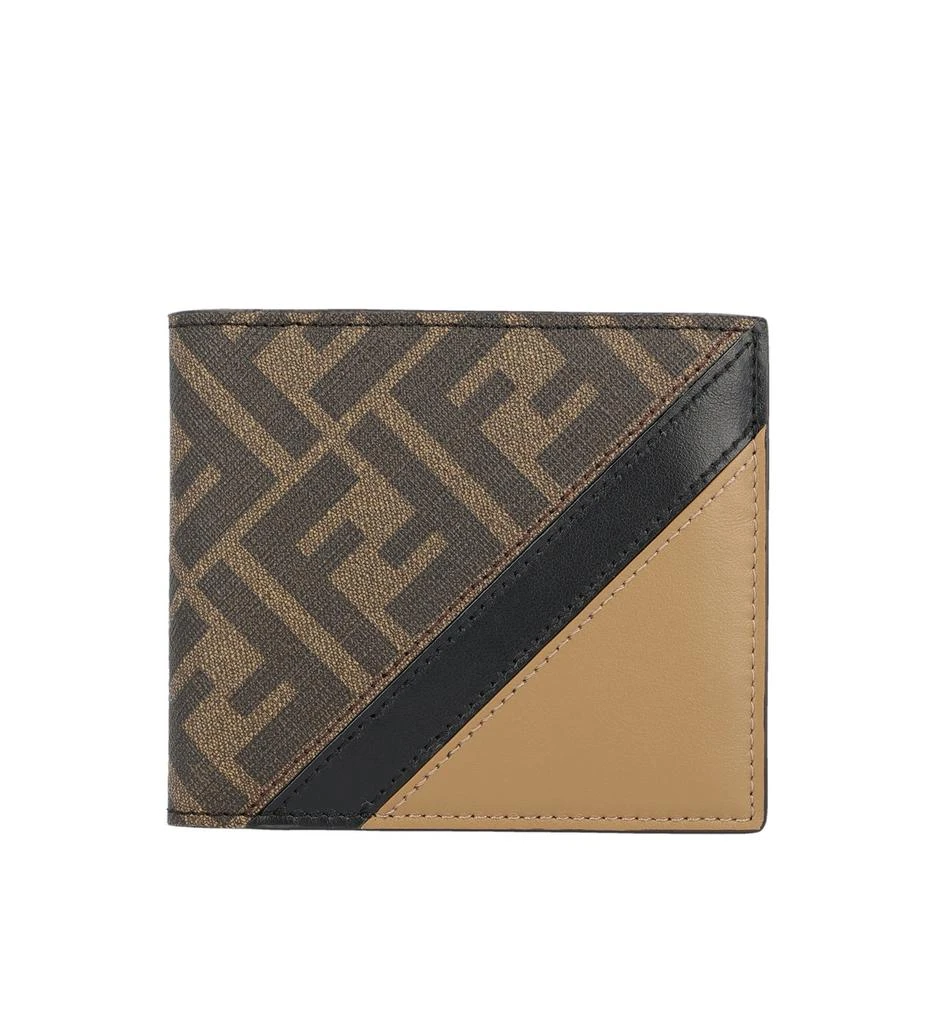 商品Fendi|Fendi FF Monogram Bi-Fold Wallet,价格¥2398,第1张图片