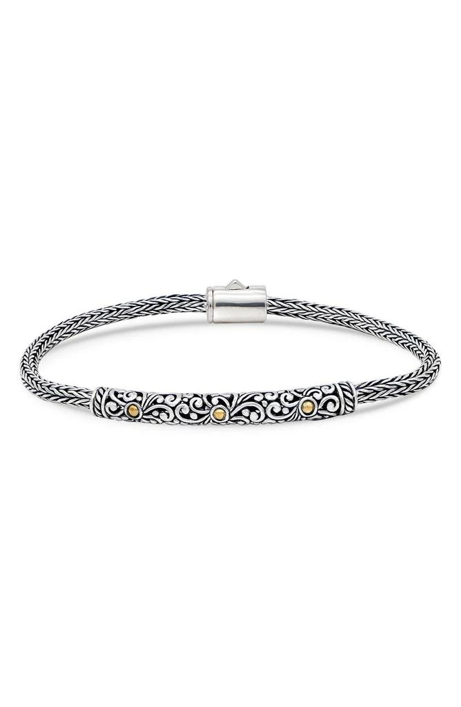 商品DEVATA|Bali Filigree 18K Gold & Sterling Silver Dragon Bone Chain Bracelet,价格¥1066,第1张图片