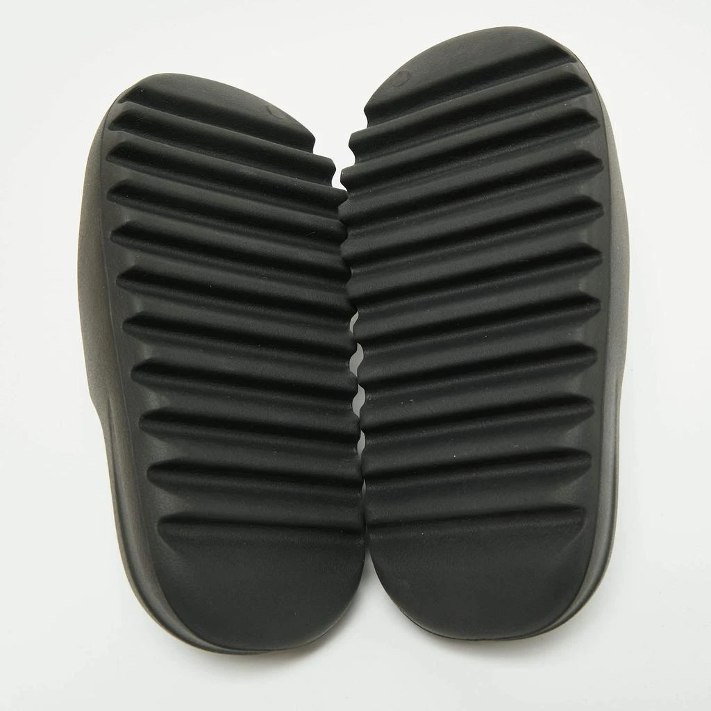 Yeezy Black Rubber Onyx Slide Sandals Size 37 商品