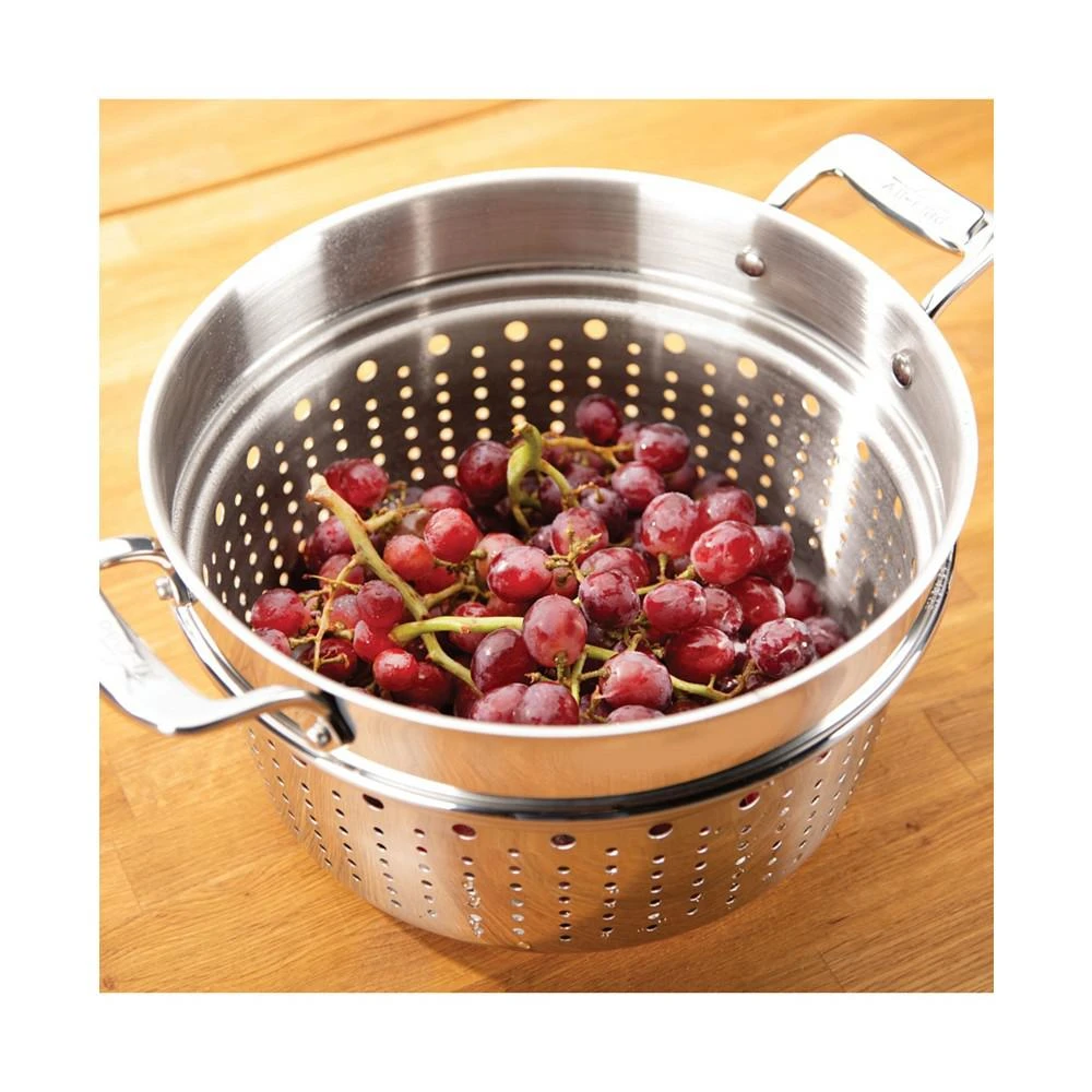 Essentials Hard Anodized Nonstick Cookware, Stockpot with Multi-Purpose Insert and Lid 商品