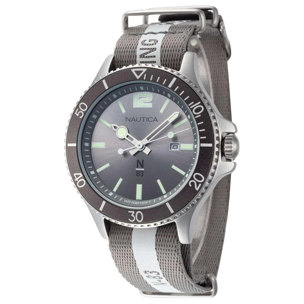商品Nautica|诺蒂卡男士石英手表 43mm NAPABS902,价格¥187,第1张图片