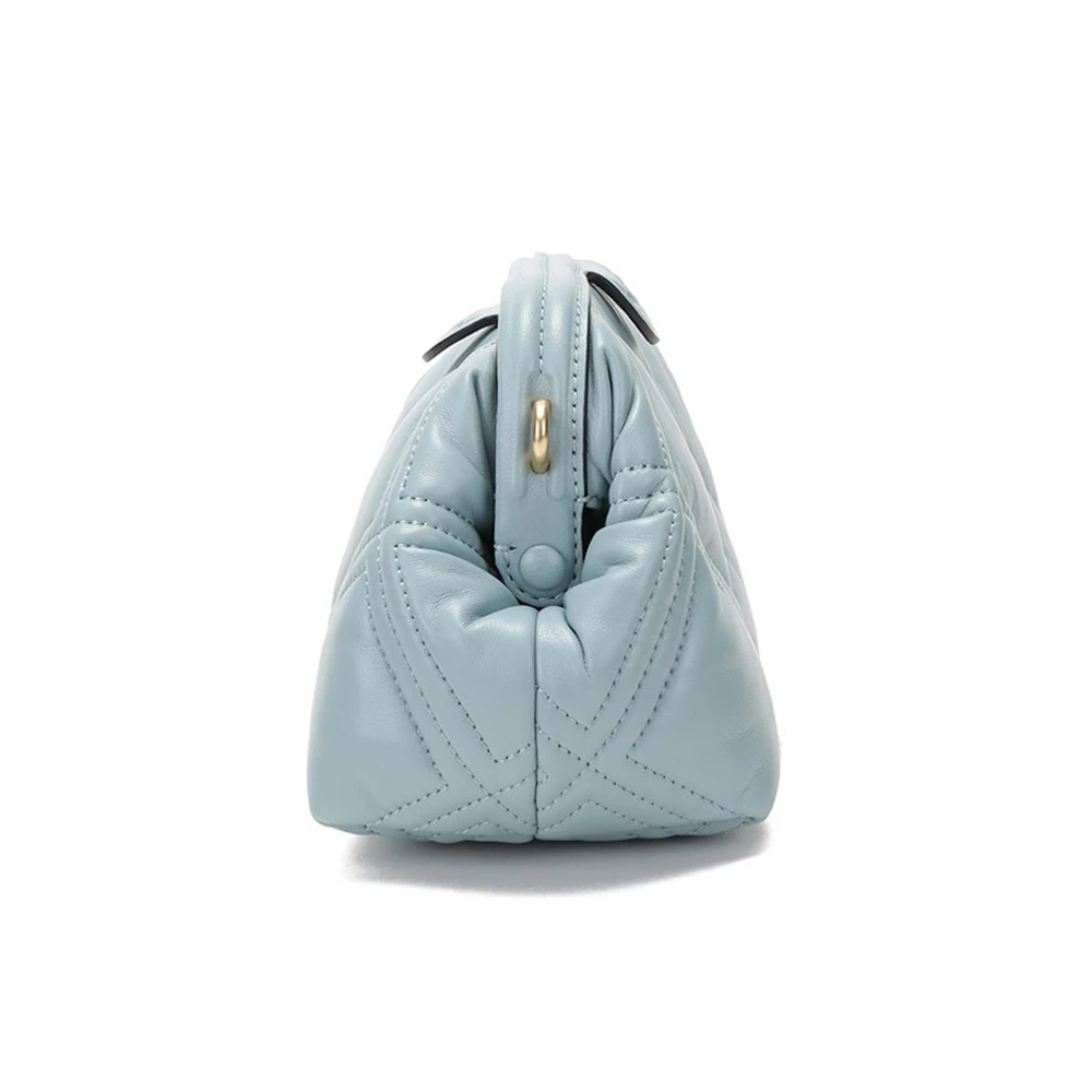 Tory Burch 女士灰蓝色FLEMING系列羊皮单肩斜挎包手拿包小 80963-426 商品