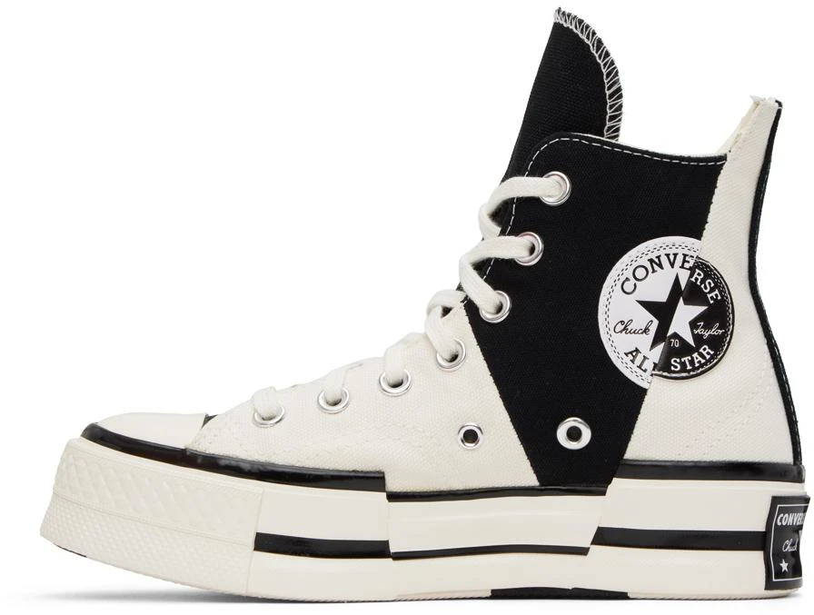 商品Converse|黑色 & 白色 Chuck 70 Plus 高帮运动鞋,价格¥1018,第3张图片详细描述