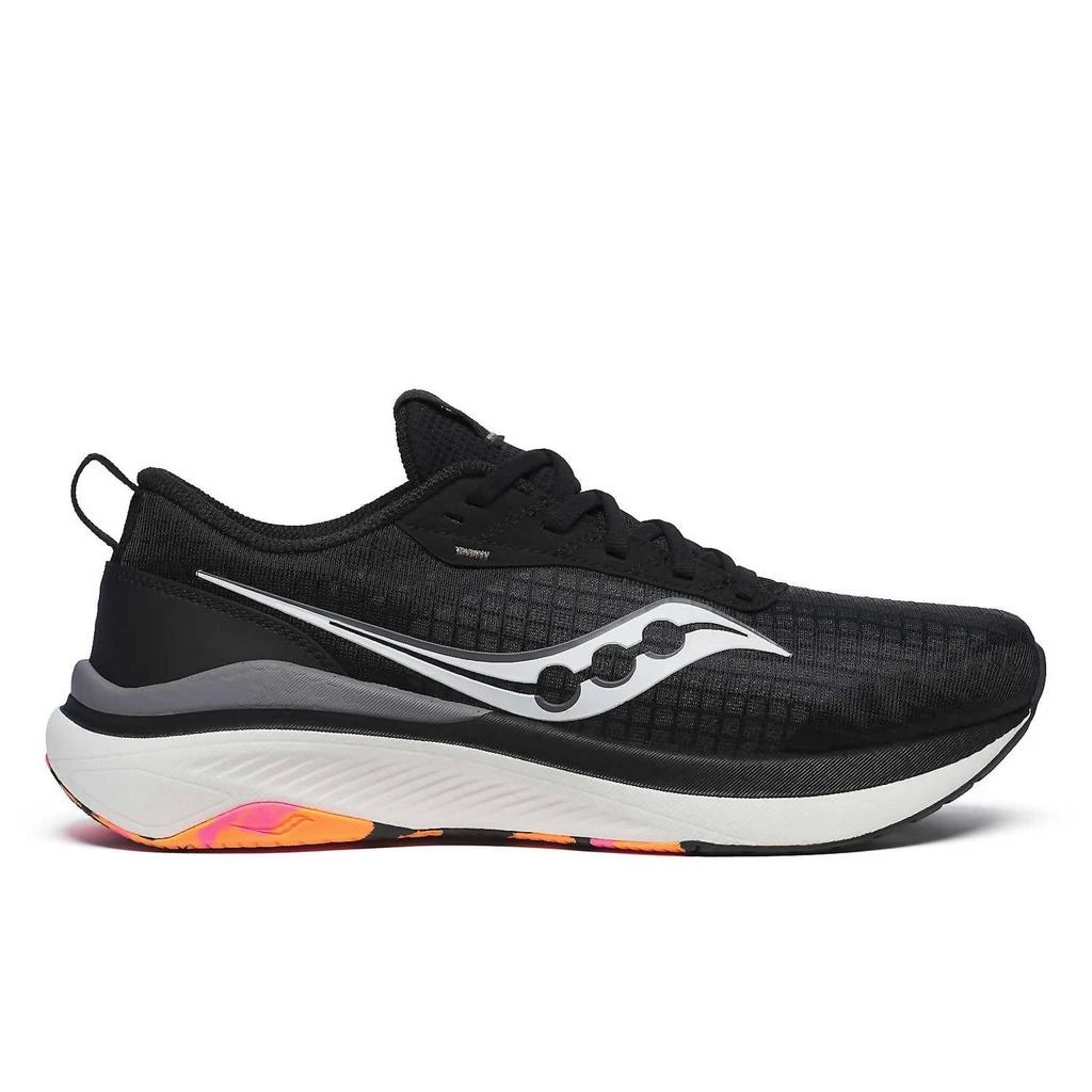 商品Saucony|Women's Freedom Crossport Running Shoes - B/medium Width In Black/vizi,价格¥951,第1张图片