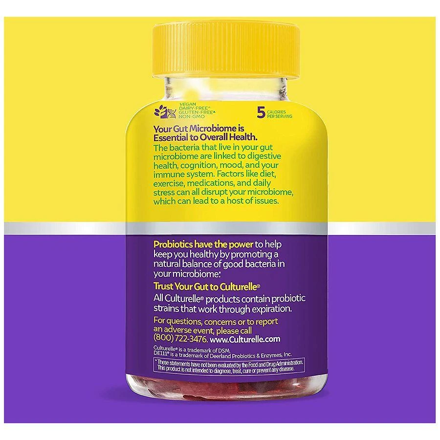 Daily Probiotic Gummies for Women & Men, Naturally-Sourced Probiotic + Prebiotic Mixed Berry 商品