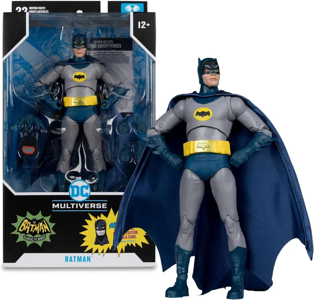 商品DC Multiverse 7" Action Figure - Batman 1966 (Adam West),价格¥279,第1张图片