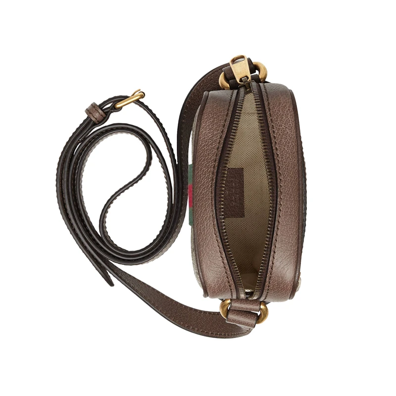 GUCCI/古驰 Ophidia 男士米色帆布织带条纹双G单肩斜挎包 59812796IWT8745 商品