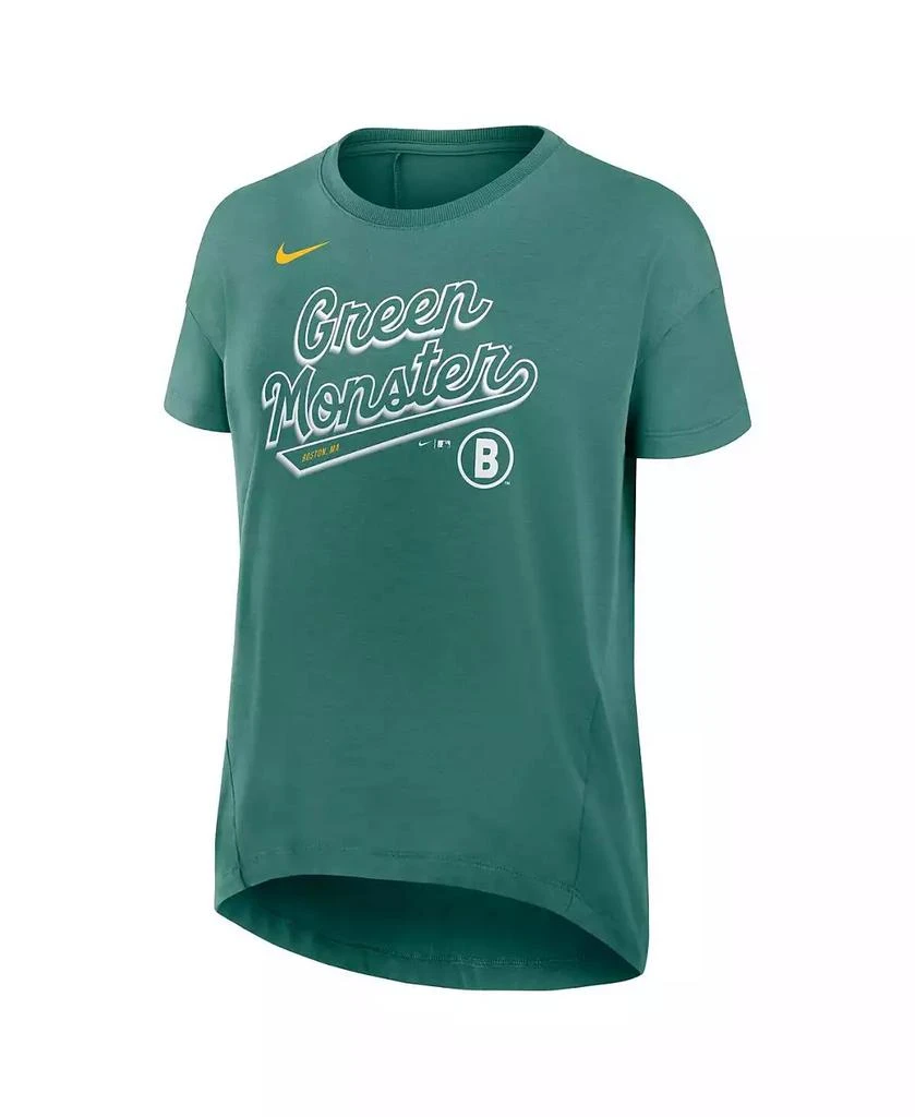 商品NIKE|Women's Green Boston Red Sox 2025 City Connect Flowy Fashion Tri-Blend Performance T-Shirt,价格¥335,第2张图片详细描述