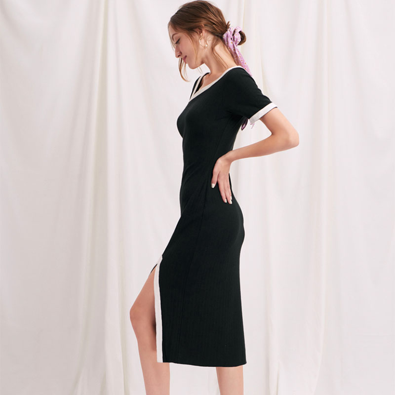 Hepburn连衣裙 - 黑色 | Hepburn Dress - Black 商品第4张图片规格展示