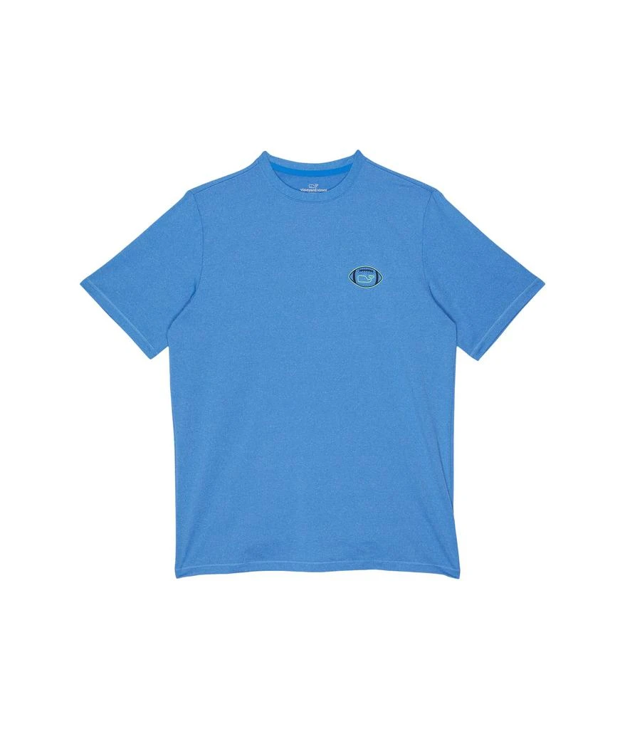 商品Vineyard Vines|Football Whale Dot Performance Tee (Toddler/Little Kids/Big Kids),价格¥261,第1张图片
