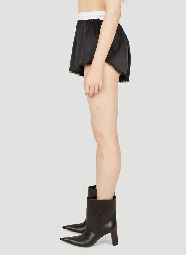 商品Alexander Wang|Negligee Tap Shorts in Black,价格¥1158,第3张图片详细描述