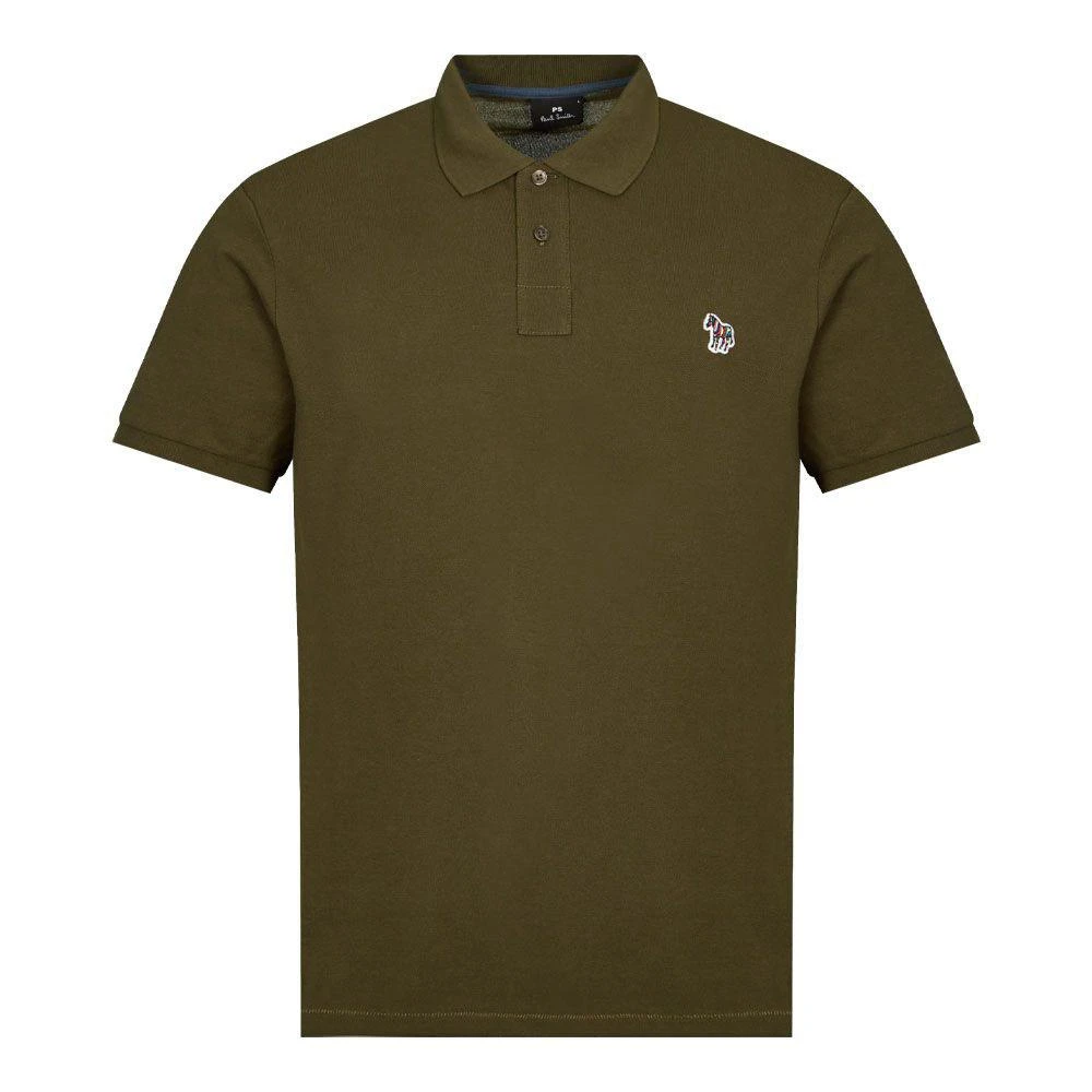 商品Paul Smith|Paul Smith Zebra Polo Shirt - Olive,价格¥353,第1张图片