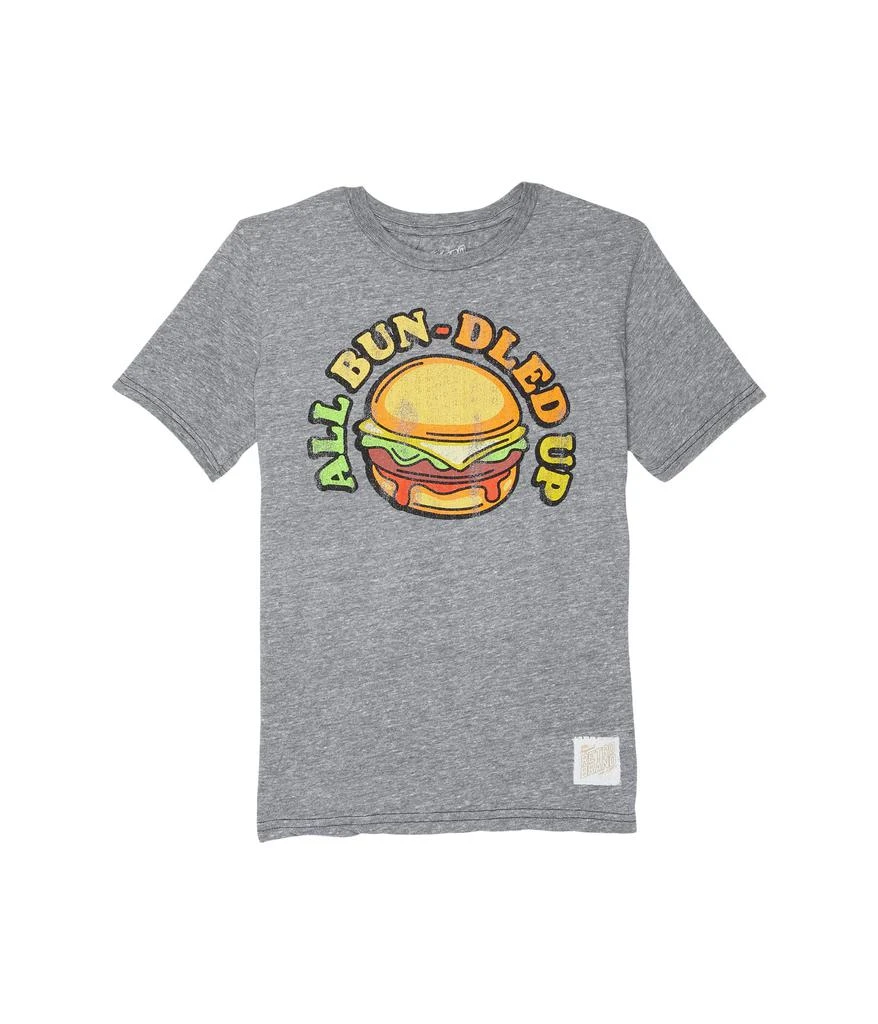 商品The Original Retro Brand|Tri-Blend All Bundled Up Burger Crew Neck Tee (Big Kids),价格¥47,第1张图片