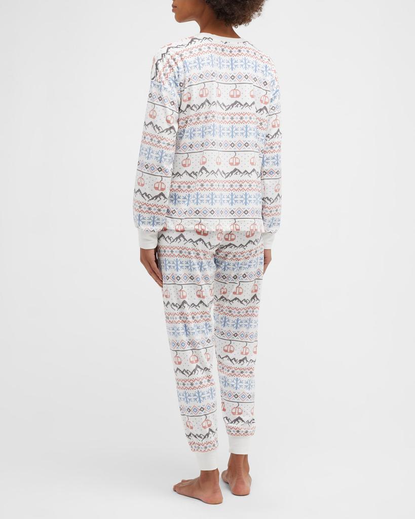商品PJ Salvage|Stay Lifted Printed Crewneck Sweatshirt,价格¥370,第6张图片详细描述