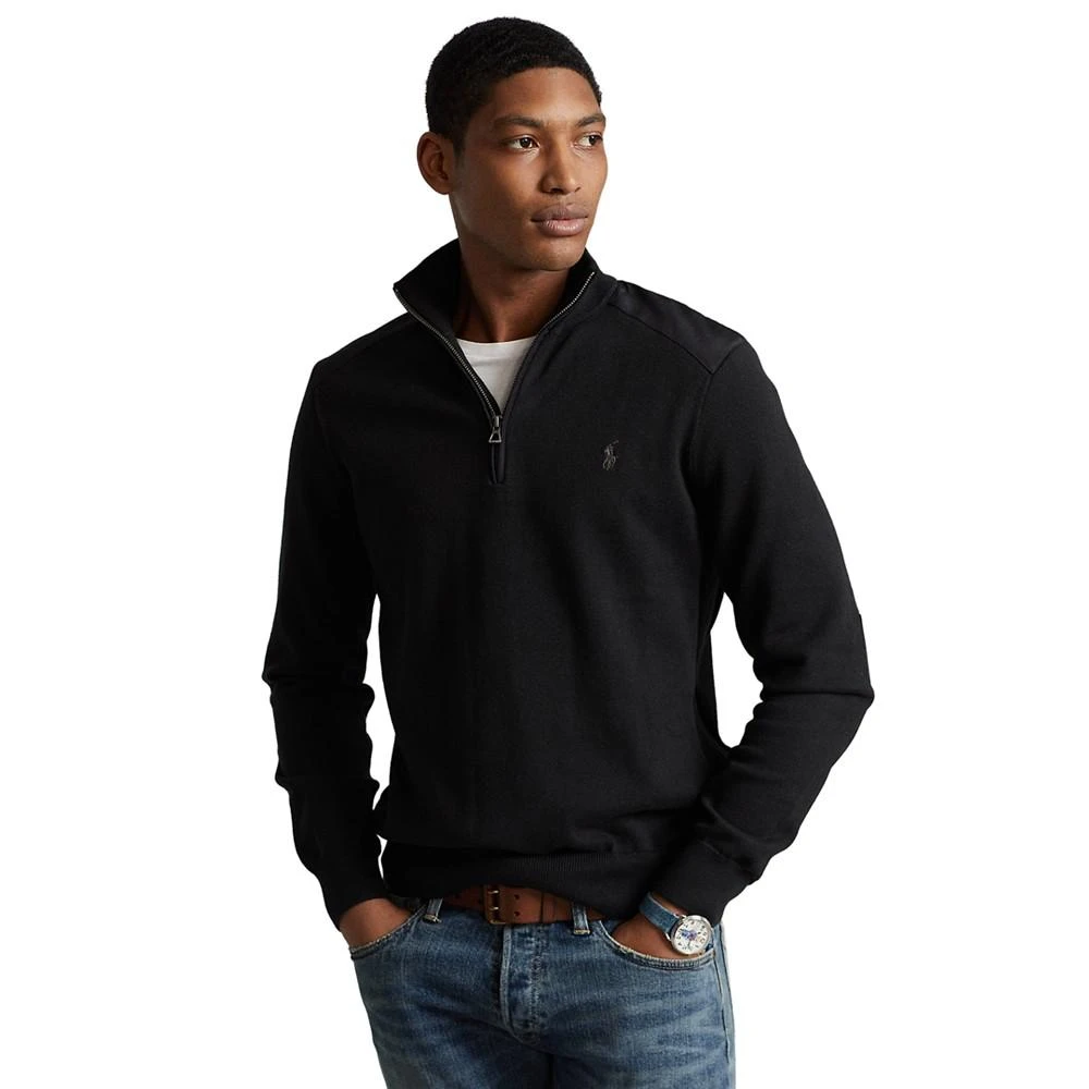 商品Ralph Lauren|Men's Hybrid Quarter-Zip Sweater,价格¥778,第1张图片