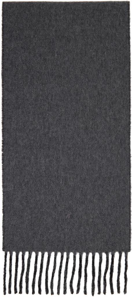 商品Ralph Lauren|Black Reversible Scarf,价格¥381,第4张图片详细描述