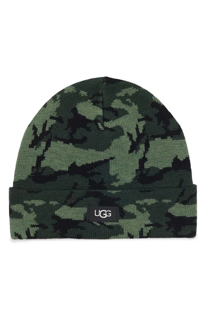 商品UGG|Camo Print Wool Blend Beanie,价格¥194,第1张图片