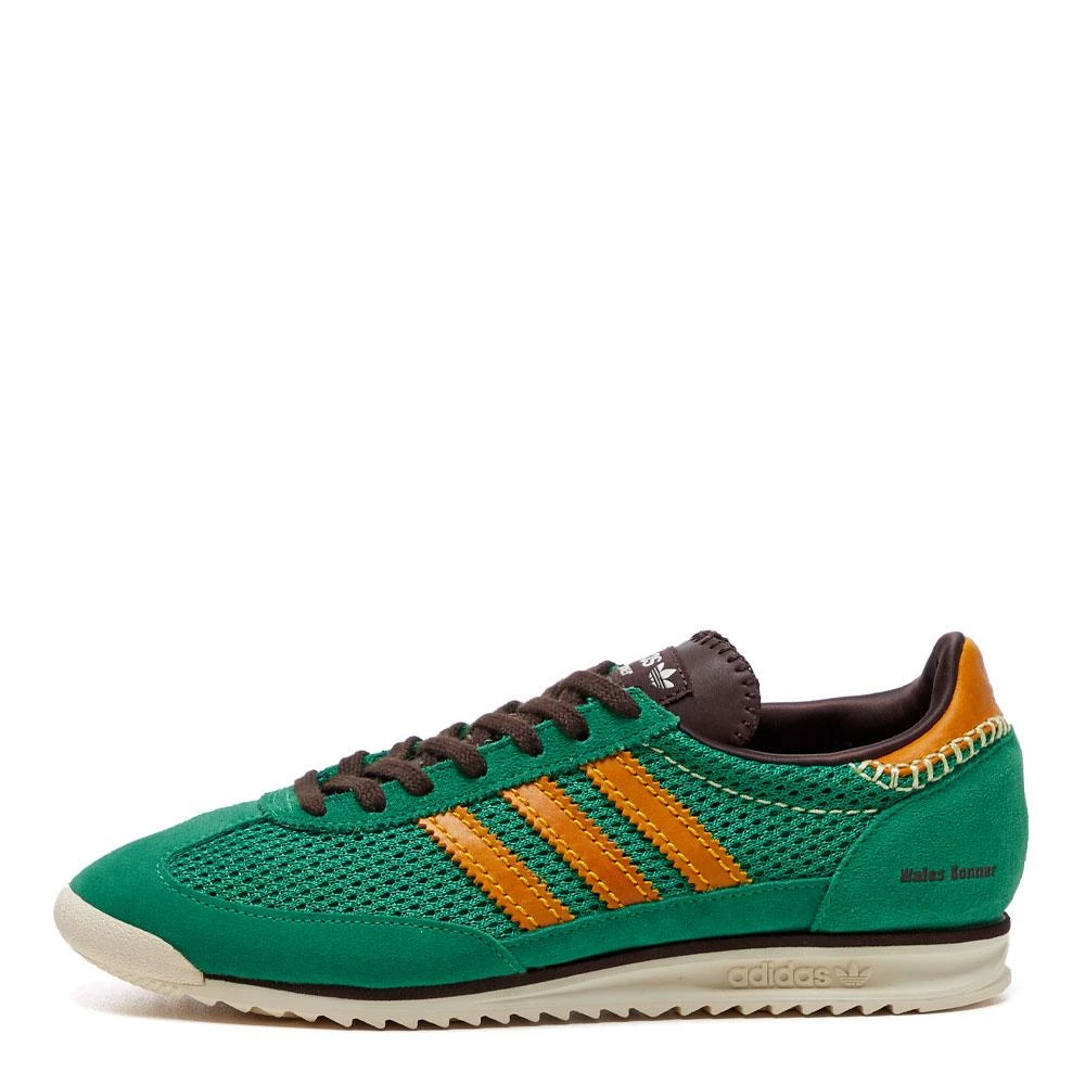 商品Adidas|adidas x Wales Bonner SL72 Knit Trainer - Team Green / Gold,价格¥650,第1张图片