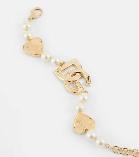 商品Dolce & Gabbana|DG人造珍珠镀金手链,价格¥6393,第4张图片详细描述