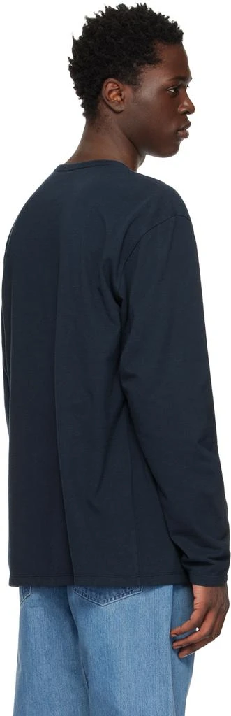 商品Nanamica|Navy Crewneck Long Sleeve T-Shirt,价格¥560,第3张图片详细描述