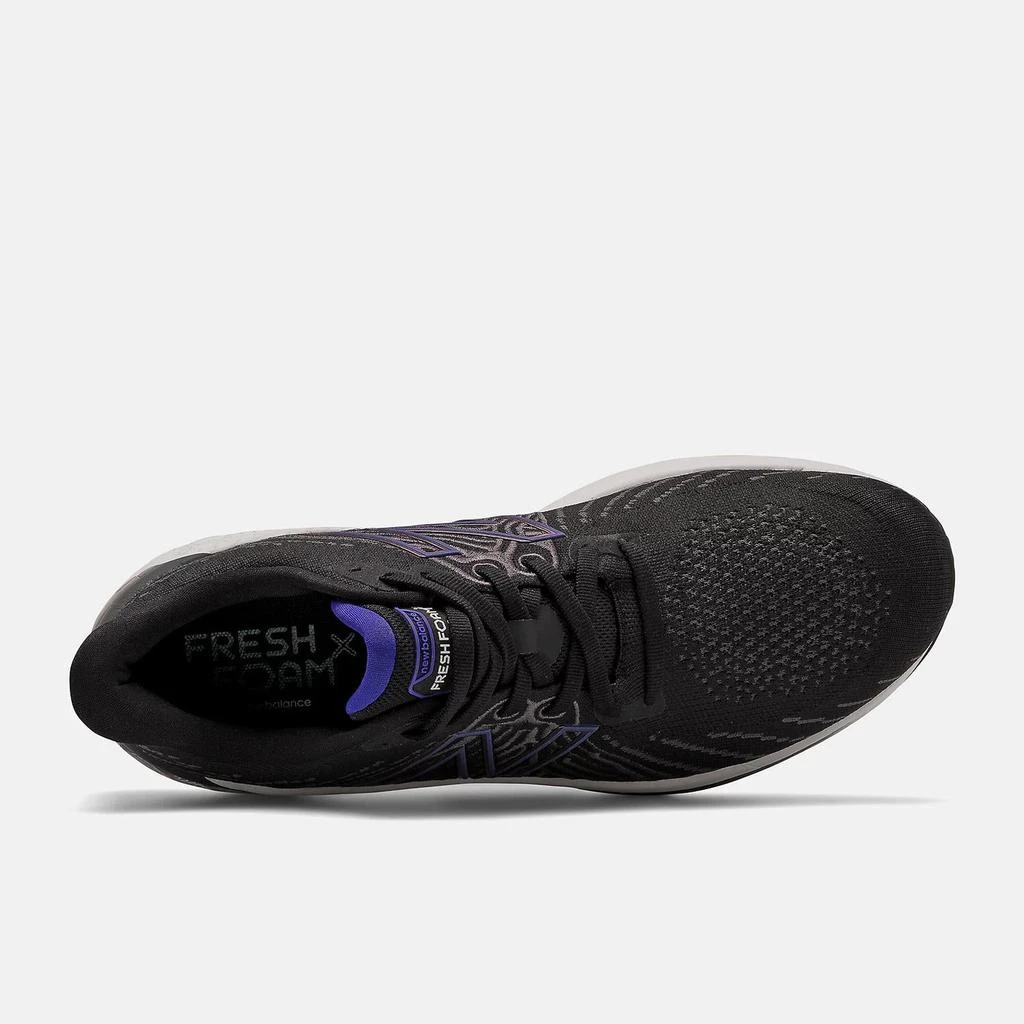 商品New Balance|Men's Fresh Foam X Vongo V5 Running Shoes - 2E/wide Width In Black W/ Deep Violet,价格¥973,第4张图片详细描述
