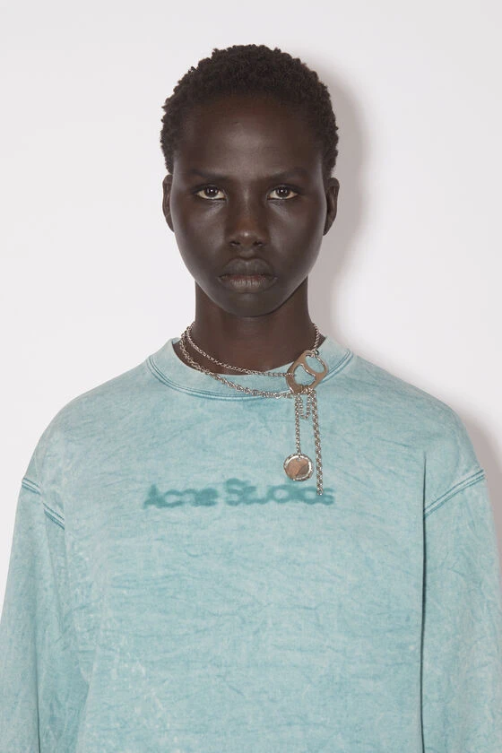 商品Acne Studios|Acne Studios 女士针织毛衣 AI0141AQO 蓝色,价格¥4128,第5张图片详细描述