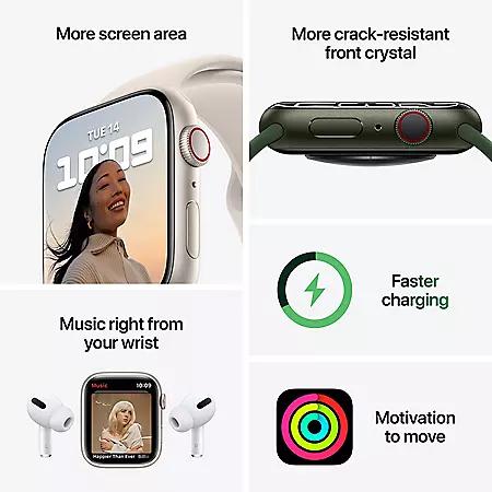 Apple Watch Series 7 45mm GPS + Cellular (Choose Color)商品第8张图片规格展示
