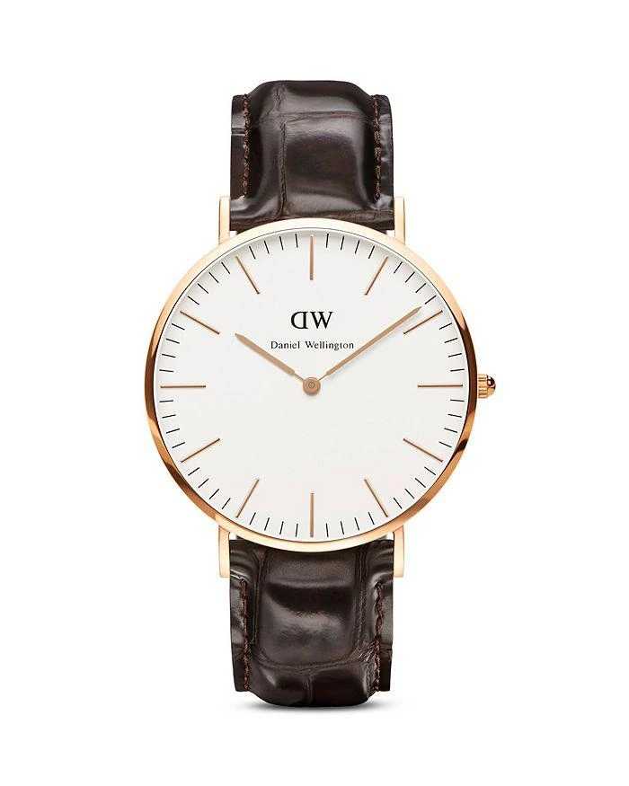 商品Daniel Wellington|York 经典腕表, 40mm,价格¥1285,第1张图片