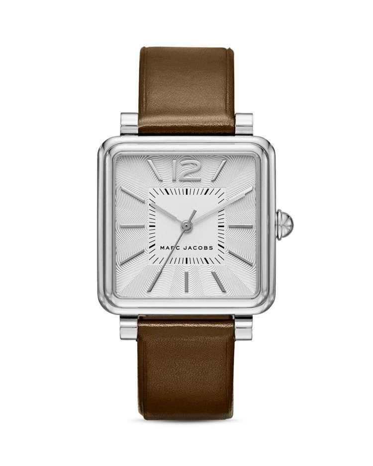 商品Marc Jacobs|Vic Leather Watch, 30mm,价格¥898,第1张图片