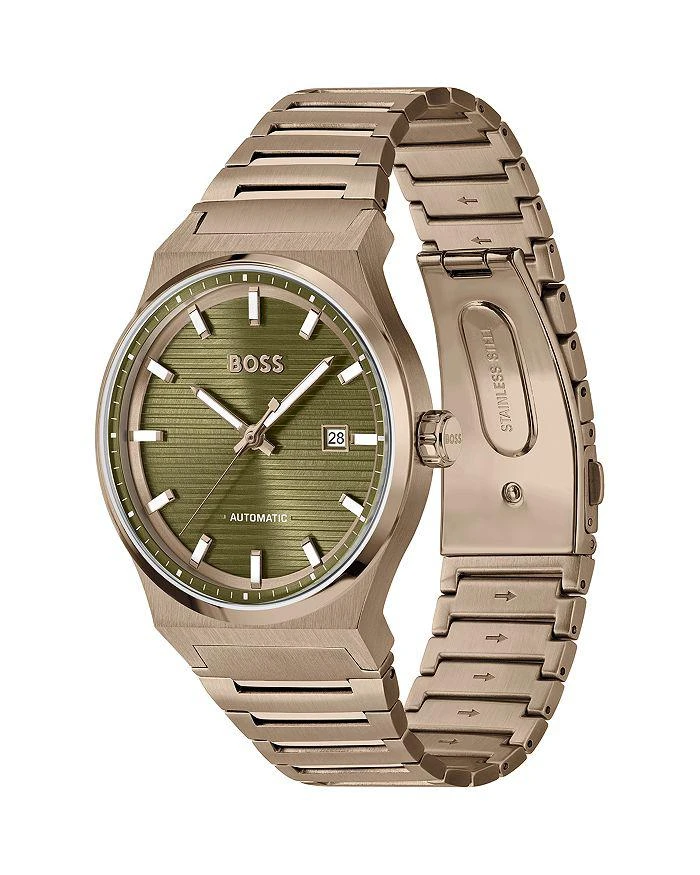 商品Hugo Boss|Candor Automatic Watch, 41mm,价格¥2597,第4张图片详细描述