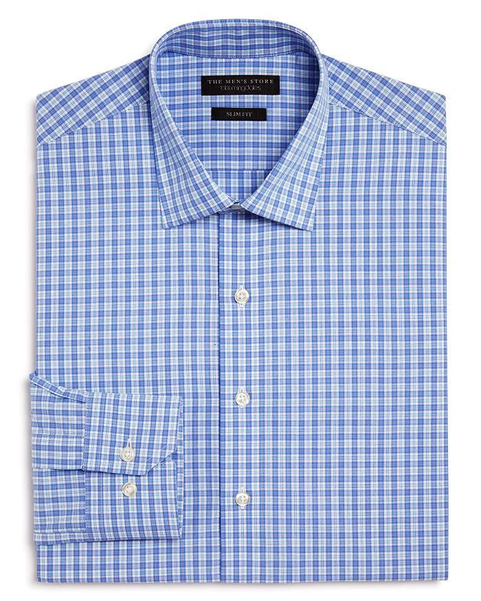 商品The Men's Store at Bloomingdale's|Small Plaid Check Slim Fit Dress Shirt - 100% Exclusive,价格¥411,第1张图片