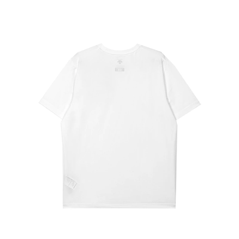 【享贝家】ZY-（预售款）迪桑特 宽松廓形短袖T恤上衣 运动上衣 男女情侣 夏季新款 SO123UTS11-WHT 商品