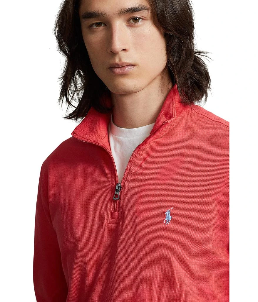 商品Ralph Lauren|Cotton Mesh 1/4 Zip Pullover,价格¥473,第3张图片详细描述