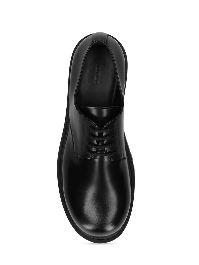 商品Balenciaga|Sergent Leather Derby Lace-up Shoes,价格¥7656,第4张图片详细描述