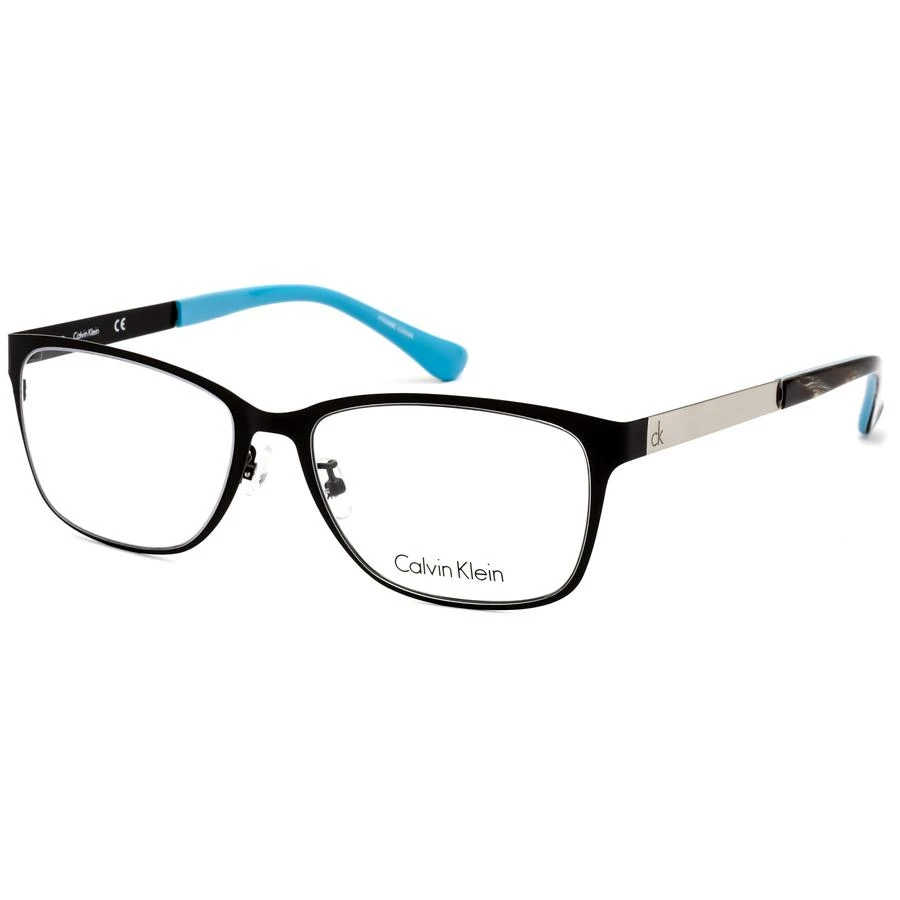 商品Calvin Klein|Calvin Klein Ladies Black Rectangular Eyeglass Frames CK5405A00455,价格¥274,第1张图片