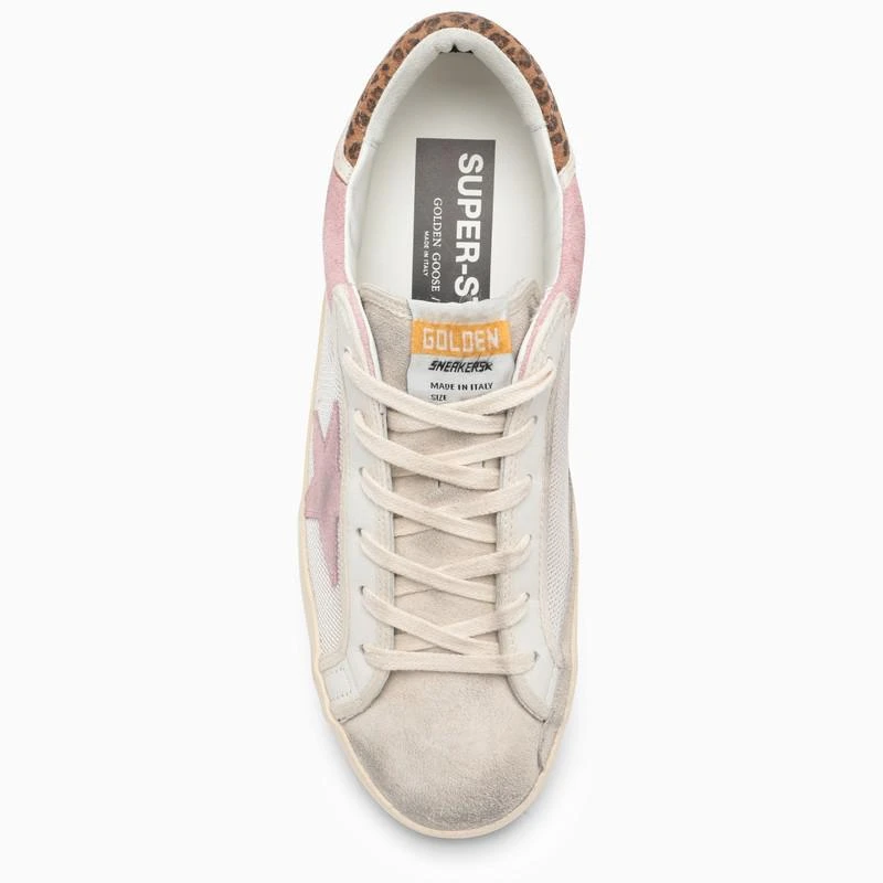 商品Golden Goose|Super-Star pink/cream trainer,价格¥3703,第3张图片详细描述