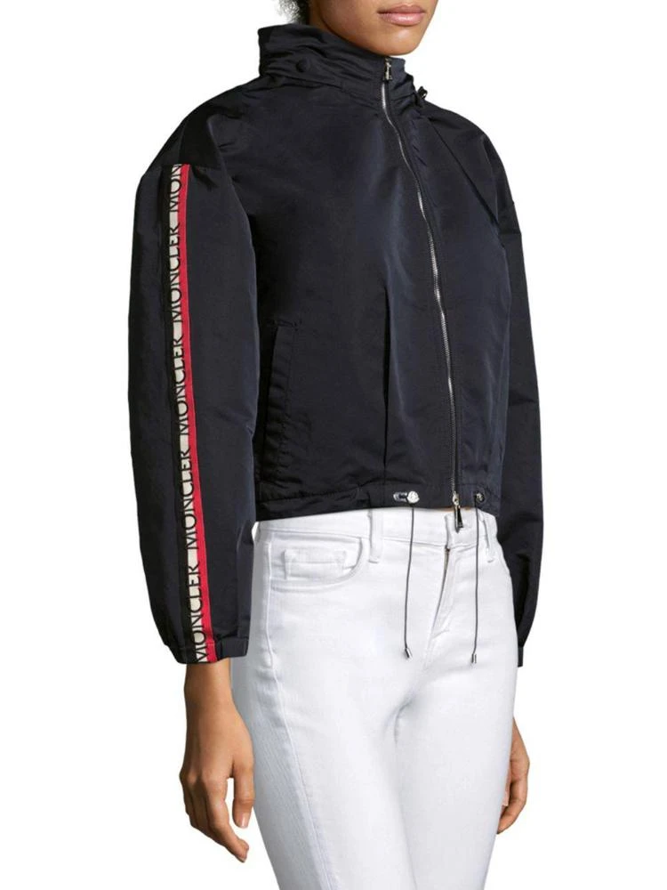 商品Moncler|Moncler - Logo Bomber Jacket,价格¥4691,第3张图片详细描述