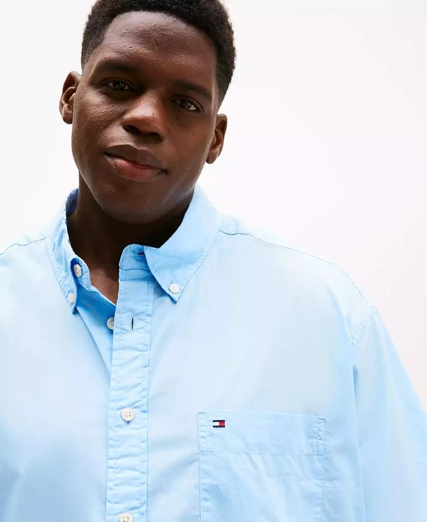 商品Tommy Hilfiger|Men's  Big & Tall Maxwell Short-Sleeve Button-Down Shirt,价格¥306,第3张图片详细描述