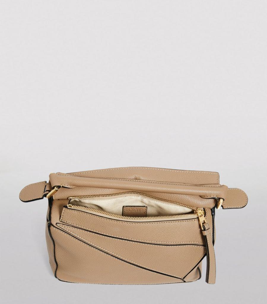 商品Loewe|Small Leather Puzzle Top-Handle Bag,价格¥23485,第6张图片详细描述