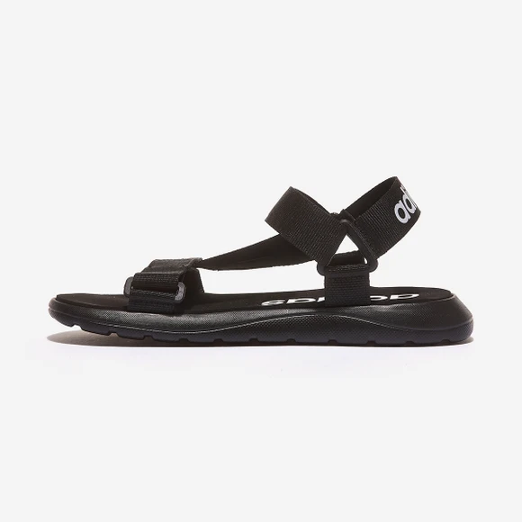 【韩国直邮|包邮包税】阿迪达斯COMFORT SANDAL  凉鞋 沙滩鞋 运动凉鞋 拖鞋  EG6514 CBLACK/CBLACK/FTWWHT 商品