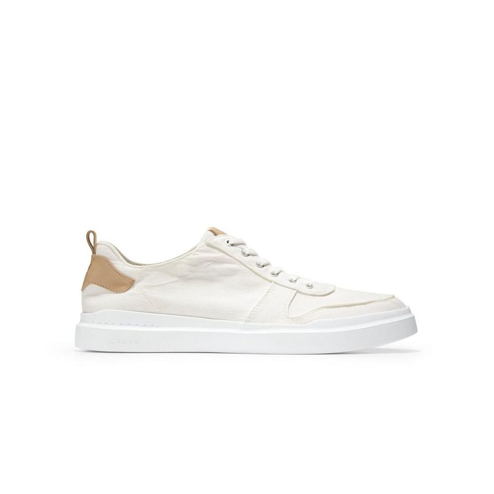 Men's GrandPrø Rally Court Canvas Sneakers商品第2张图片规格展示