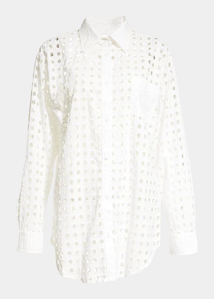 商品Solid & Striped|The Oxford Eyelet Tunic,价格¥1452,第2张图片详细描述