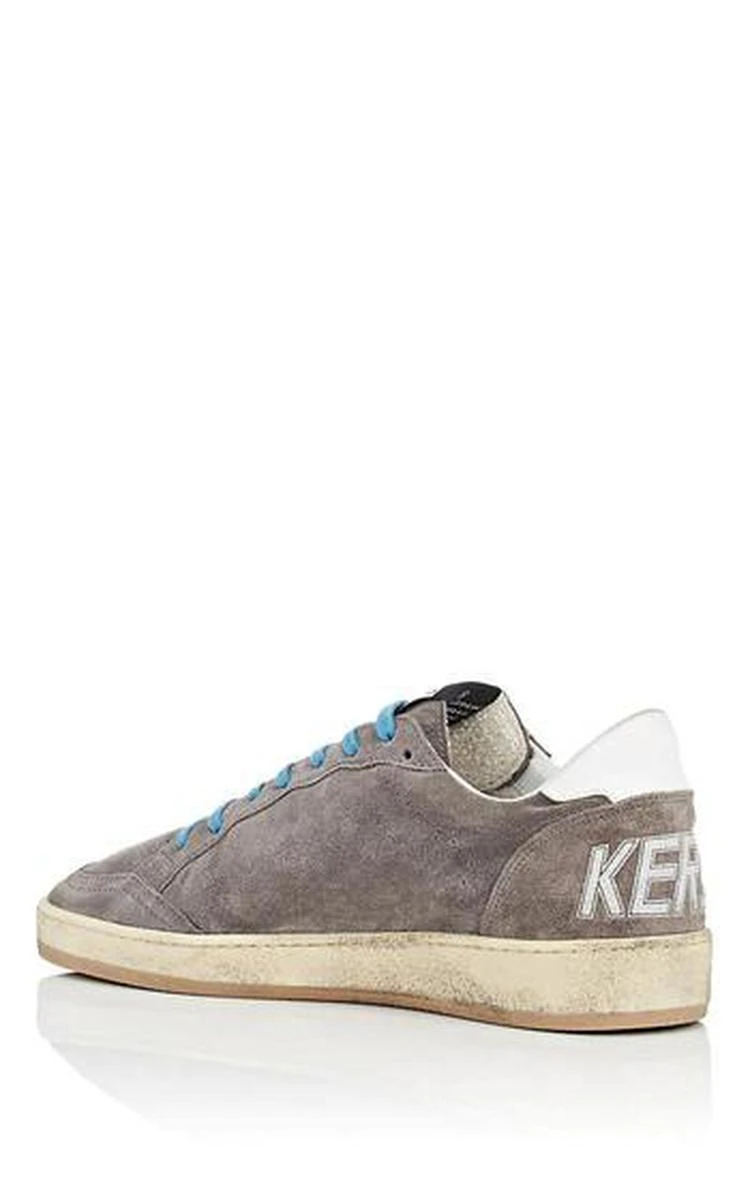 商品Golden Goose|Men's Ball Star Suede & Leather Sneakers,价格¥2003,第3张图片详细描述