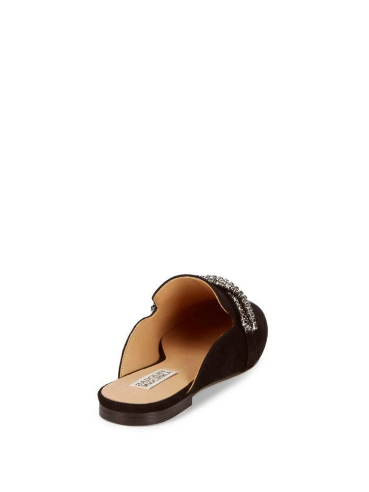 商品Badgley Mischka|麂皮穆勒鞋,价格¥568,第2张图片详细描述