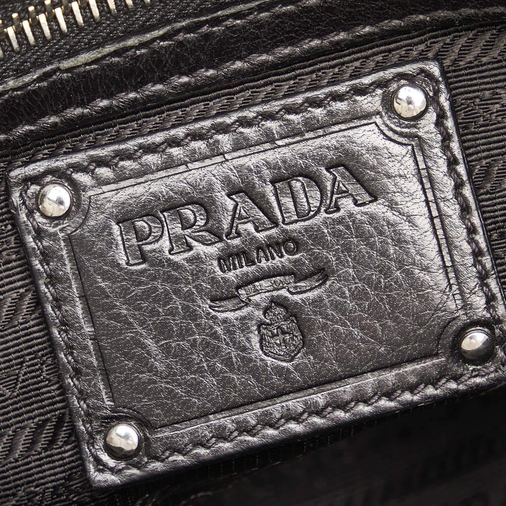 Prada Black Vitello Daino Tote Bag 商品