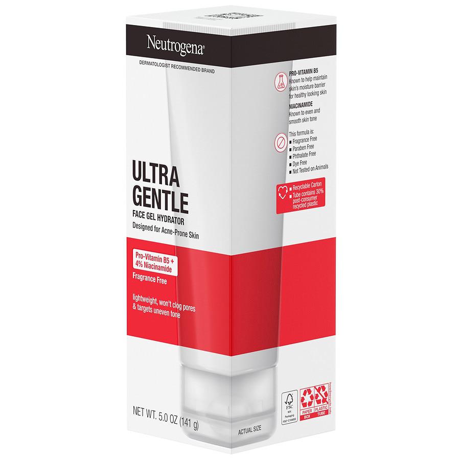 Ultra Gentle Face Gel Hydrator, Pro-Vitamin B5 + 4% Niacinamide商品第6张图片规格展示